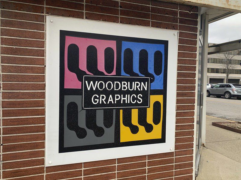 Woodburn Graphics closed, property up for sale